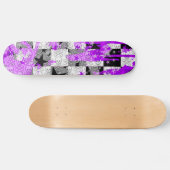 Lila Karo-Star-Skateboard Skateboard (Horizontal)