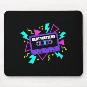 Lila Kassettenband Retro Vintage 80er Hip HopLila Mousepad