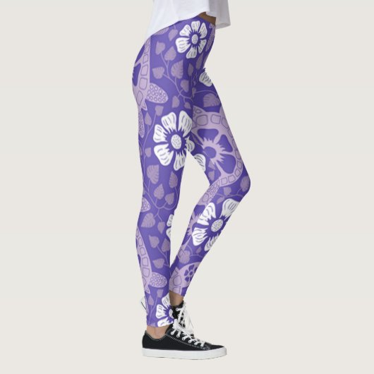 Lila Kauai Turtles Leggings (Rechts)