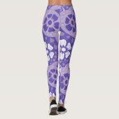 Lila Kauai Turtles Leggings (Rückseite)