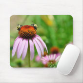 Lila Kegel-Blume Mousepad (Mit Mouse)