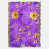 Lila Kehllendecke Decke (Vorderseite Vertikal)