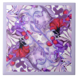 Lila Keramik Fairy Fliese