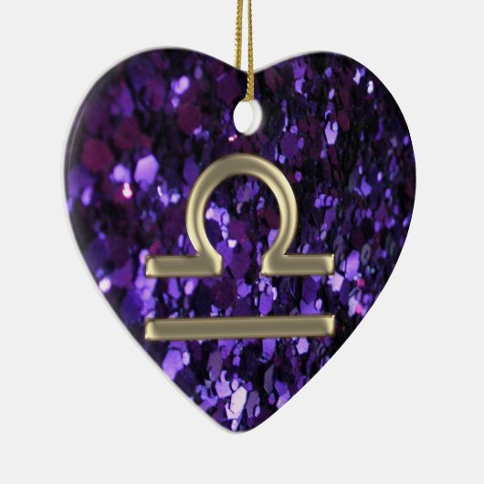 Lila Keramik Ornament (Rechts)