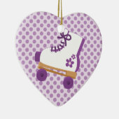 Lila Keramikornament (Rechts)