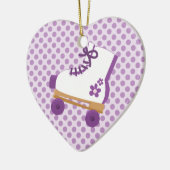 Lila Keramikornament (Links)