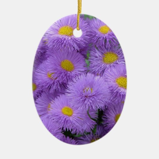 Lila Keramikornament (Vorne)