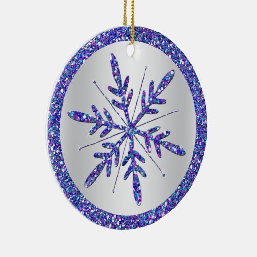 Lila Keramikornament (Rechts)