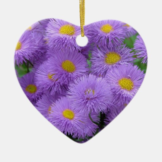 Lila Keramikornament (Vorne)