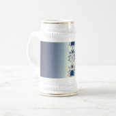 Lila Kette Bierglas (Vorderseite Links)