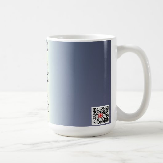 Lila Kette Kaffeetasse (Rechts)