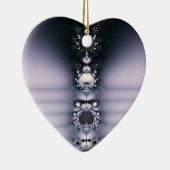 Lila Kette Keramik Ornament (Rechts)