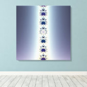 Lila Kette Leinwanddruck (Insitu (Holzboden))