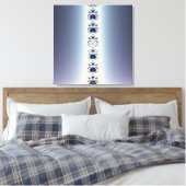 Lila Kette Leinwanddruck (Insitu (Schlafzimmer))