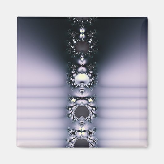 Lila Kette Magnet (Vorne)