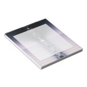 Lila Kette Notizblock (angewinkelt)