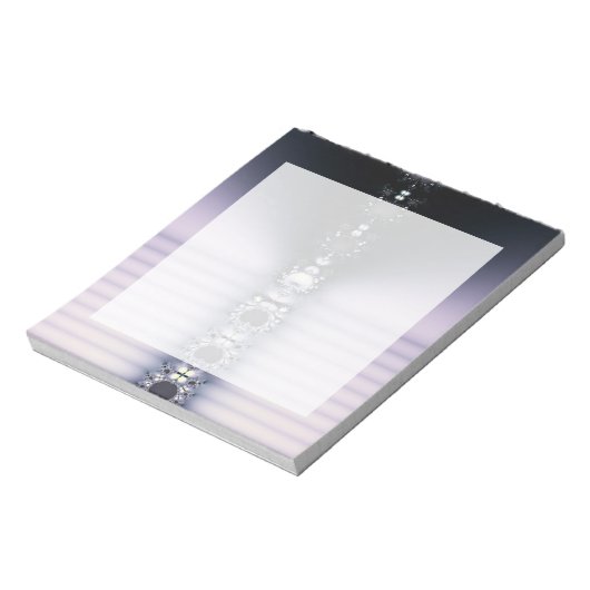 Lila Kette Notizblock (Rotiert)