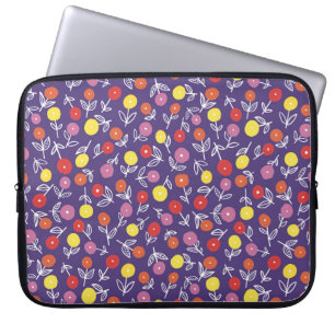 Lila Kids floral Ditsy Laptop Sleeve