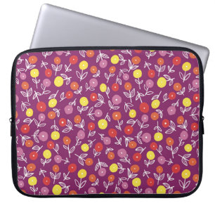 Lila Kids floral Ditsy Laptop Sleeve