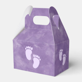 Lila Kinderdusche für Wasserfarben Geschenkschachtel