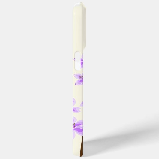 Lila Kirschbaum Case-Mate iPhone Hülle (Rückseite / Rechts)