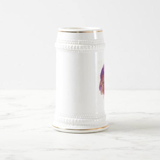 LILA KITTEN, KITTKATASTROPHEN BIERGLAS (Mittel)