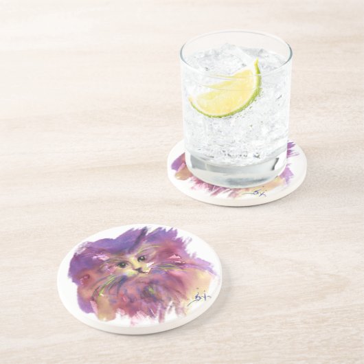 LILA KITTEN, KITTKATASTROPHEN GETRÄNKEUNTERSETZER (Seite)