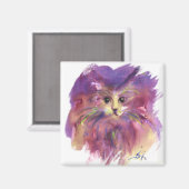 LILA KITTEN, KITTKATASTROPHEN MAGNET (Vorderseite/Rückseite)