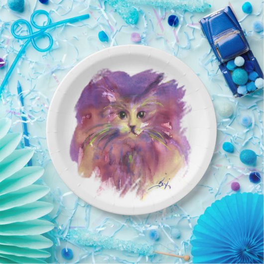 LILA KITTEN, KITTKATASTROPHEN PAPPTELLER (Party)