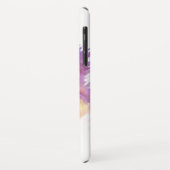 LILA KITTEN, KITTKATENPORTRAL, weiß Case-Mate iPhone Hülle (Hinten/Links)