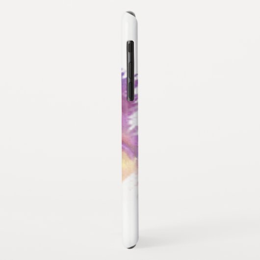 LILA KITTEN, KITTKATENPORTRAL, weiß Case-Mate iPhone Hülle (Hinten/Links)