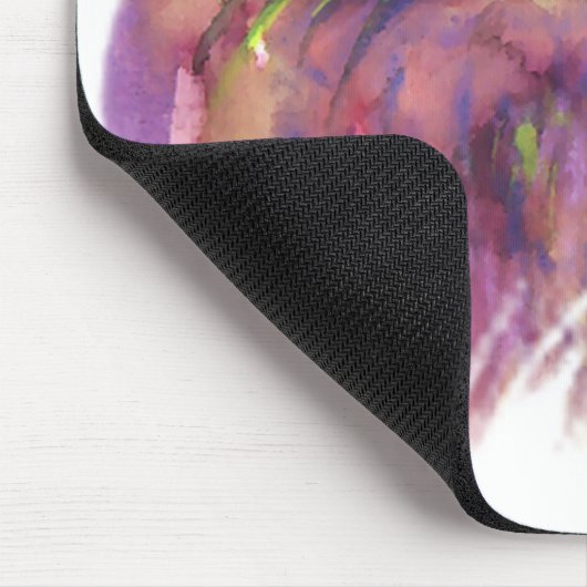 LILA KITTEN, KITTKATENPORTRAL, weiß Mousepad (Ecke)