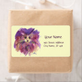 LILA KITTEN, KITTKÜCHENPORTRAIT, Creme (Insitu)