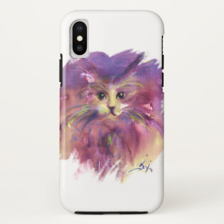 LILA KITTEN, KITTKÜCHENPORTRAL, weiß Case-Mate iPhone Hülle