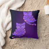 Lila Kitten Twins 2 Kissen (Decke)
