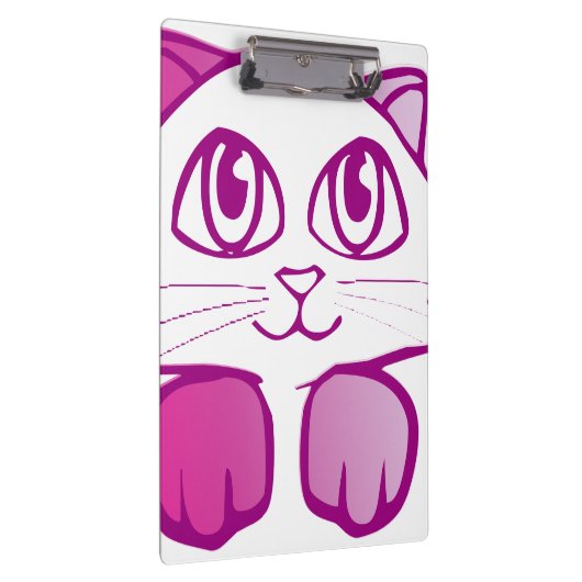 Lila Kitty Klemmbrett (Rechts)