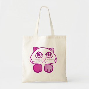 Lila Kitty Tragetasche