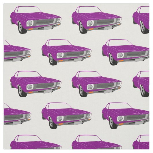 Lila klassisches Auto-Gewebe Stoff (Muster)