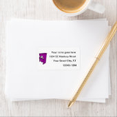 lila Klavier mit Musik.png Adressaufkleber (Insitu)