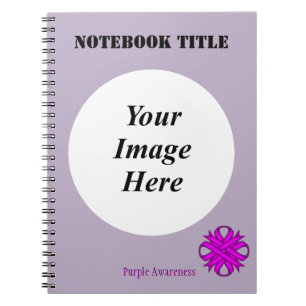 Lila Kleberband-Template von Kenneth Yoncich Notizblock