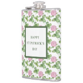 Lila Klee | St. Patrick's Day Flachmann (Links)