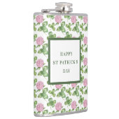 Lila Klee | St. Patrick's Day Flachmann (Rechts)