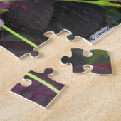 Lila Kleeblatt Blooms Fotografie Puzzle (Seite)