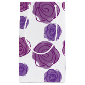 Lila Kleine Geschenktüte (Vorderseite)