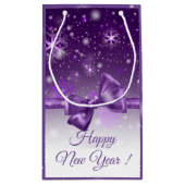 Lila Kleine Geschenktüte (Rückseite)