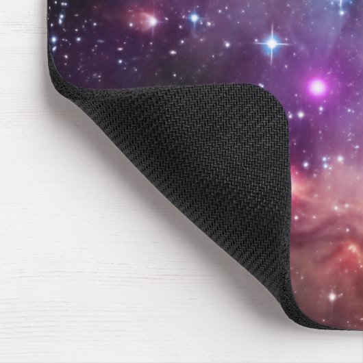 Lila Kleine magellanische Cloud Mousepad (Ecke)