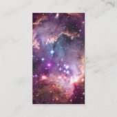 Lila Kleine magellanische Cloud Visitenkarte (Vorderseite)