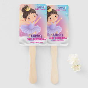 Lila kleines Princess-Ball-Set von Fans Fächer