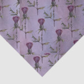 lila Klempner Seidenpapier (Detail)