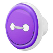 Lila Knopf-Fach-Zug Keramikknauf (Rechts)